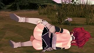 i fuck malty s melromarc's pussy and cum on her big tits in 3d hentai