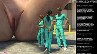 i love big apple small gesture in this 3d cartoon episode