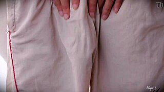 I jerk my big Latino cock and cum on you