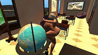 Quantum Lust Ep 2: Intense lesson in the classroom 😏