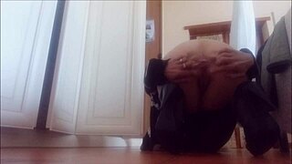 Mistress humiliates small 18+ cock with perfect body