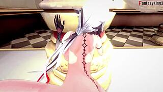 Arlecchino Naked Fucked in Genshin Impact Hentai POV