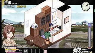 New version of the coquettish ghost game