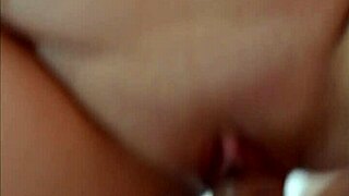 the russian chick saddled the guy's pussy in the morning with a wet pussy