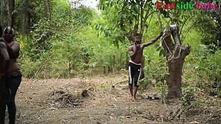 African Ebony Women Deepthroat Bbc Outdoor.