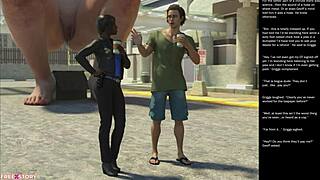 i love big apple small gesture in this 3d cartoon episode