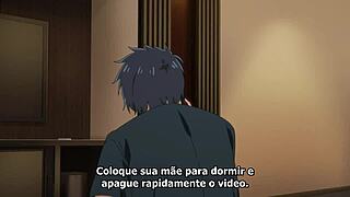 naughty mom gets fucked uncensored in hentai with anal and creampie