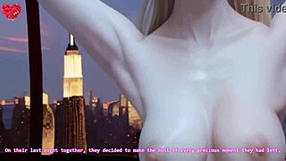 21yo Blonde Doll Body Explores New York in Uncensored Hentai