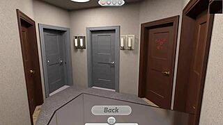 Pretty milf with big tits spies in bathroom while not daughter watches toilet scene