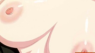 blonde hentai milf maid gives steamy blowjob