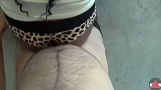 pov creampie in panties with big cock