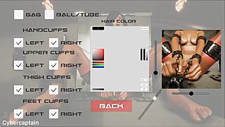 3d metal bondage game with big tits!