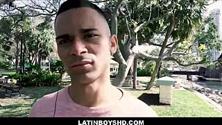 Why does straight latin twink gabriel leonardo fuck gay guy for cash?