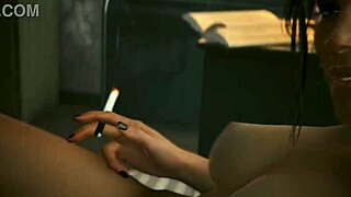 Panam and Laguna Bend have sex in Cyberpunk 2077 ultra settings.