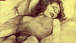 vintage erotic drawings