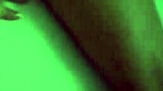 At night, step mom was shocked by a surprise bang from step son, ending with a facial in their shared bed.