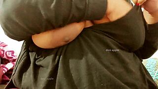 Sexy Nepali Girl Displays Her Big Tits And Boobs For Viewers