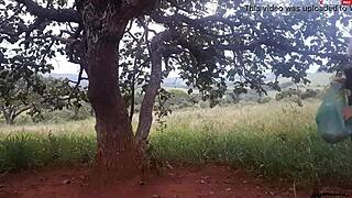 Fucking Blonde Teen Outdoors