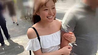 Asian Beauty Drenched in Sweat and Juices During Intense Homemade Action With Her Japanese Boyfriend.