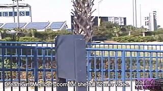 Want to see thin latina flash in Tampa?