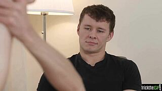 Russian GF Bounces Hard on Stranger's Dick