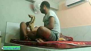 Casmi Bhabhi feels deep pleasure in homemade anal doggystyle. Her husband watches the intense assfucking.