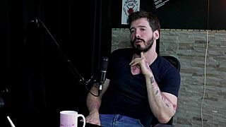 Blonde in lingerie uses toys.