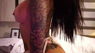 This Cute Girl Plays with Herself on Bed in Hardcore Sex