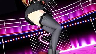 Mmd Bismarck - Shake It With Big Tits And Ass In 3D Anime Hentai