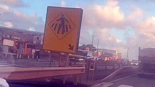 Street party turns into wild car banging session