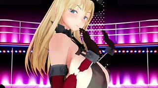 Mmd Bismarck - Shake It With Big Tits And Ass In 3D Anime Hentai