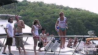 Party naked on houseboats at Lake of the Ozarks, wow!