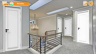 Hentai game featuring big-boobed teens and monster cocks