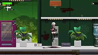 I have big tits and get fucked hard in the ass with cum from big cocks during this anime game.