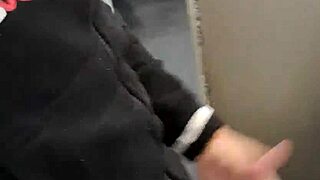 gay guys sheer in gym bathroom with adrenaline