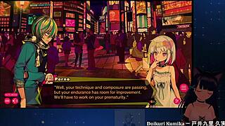 In this anime, chainsaw girl gives blowjob during fights