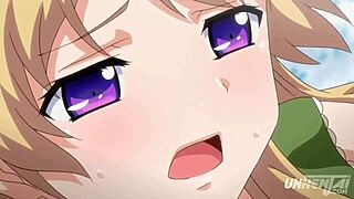 asian hentai couple uses toys for outdoor creampie before home 😍