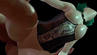 Hot Girl Feels Rough Anal Pleasure in 3D