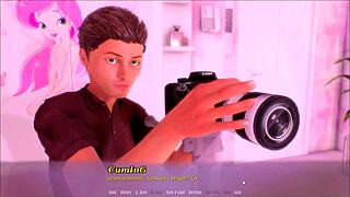 intensely licked step sister's pussy on camera for pornstar debut