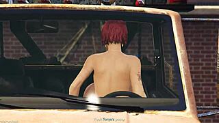In GTA V porn, watch me take care of this lonely ass with blowjob and pov sex!