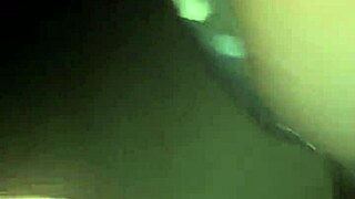 another shy teen with fat ass getting sloppy blowjobs in car from big black cock