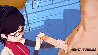 WATCH BAKUGOU KATSUKI & SARADA UZUMAKI HAVE SEX AT SCHOOL IN THIS HOT HENTAI ANIMATION!