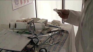 Damn! Doctor Games Turn Into Fetish Fuck with Twink Couple at Office