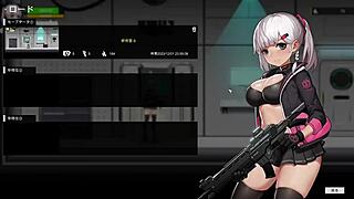 I have big tits and get fucked hard in the ass with cum from big cocks during this anime game.