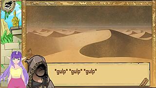 i train queen princess jasmin with her big tit in anime hentai