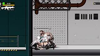 I have big tits and get fucked hard in the ass with cum from big cocks during this anime game.