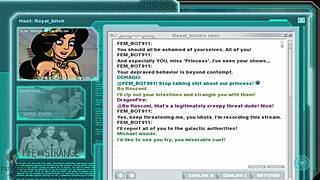 princess chats seductively in akaburs star channel