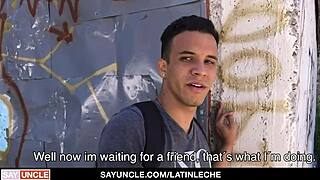 Straight Latino Rides Big Dick Emotionally