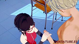 WATCH BAKUGOU KATSUKI & SARADA UZUMAKI HAVE SEX AT SCHOOL IN THIS HOT HENTAI ANIMATION!