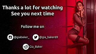 i watch gia baker dancing with toys and squirting on webcam chat